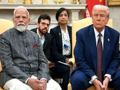 &#039;डोनाल्ड ट्रम्प मोदी सरकारला फाट्यावर मारतोय, भारताला दंड ठोठावणारा तो कोण?&#039;, महाराष्ट्राचा नेता स्पष्टच बोलला