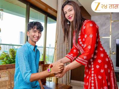 लिंगबदल केल्यावर अनाया बांगरने पहिल्यांदाच भावाला बांधली राखी, Photo Viral