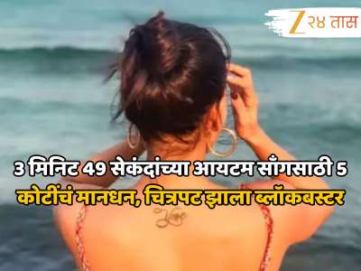 3 मिनिट 49 सेकंदांच्या आयटम साँगसाठी या अभिनेत्रीने घेतलं 5 कोटींचं मानधन, चित्रपट झाला ब्लॉकबस्टर 