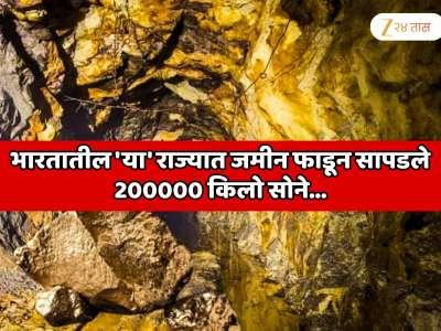 भारतातील &#039;या&#039; राज्यात जमीन फाडून सापडले 200000 किलो सोने;  महाखजिना पाहून संपूर्ण जग हडबडले