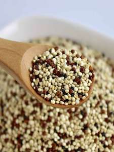 Diet Start eating boiled Quinoa grain to stubborn fat start melting within a month 