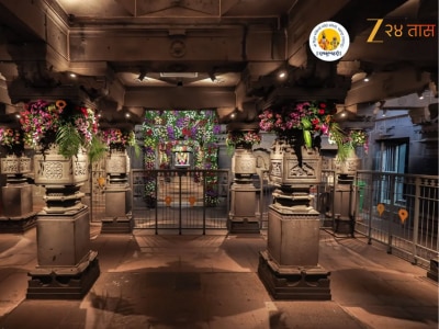 लक्ष्मीपूजनानिमित्त पंढरपूर मंदिराला सुरेख सजावट; विठ्ठल, रुक्मिणीचं साजिरं रुप डोळ्यात साठवण्याजोगं... 