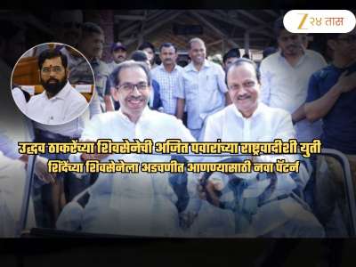 ठाकरे अन् अजित पवारांची युती! शिंदे सेनेच्या विरोधात रात्रीच्या गुप्त भेटीनंतर अचानक..