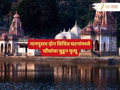 Nagpur News : दोन विचित्र घटनांमध्ये चौघांचा बुडून मृत्यू; मामा- भाचीनं सर्वांदेखत सोडले प्राण... 