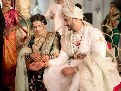 प्राजक्ता गायकवाडचा राजेशाही विवाहसोहळा, लग्नाचे फोटो पाहून चाहते थक्क!