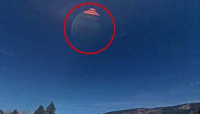 गूगल अर्थच्या फोटोत यूएफओमधून दिसलं एलियनचं डोकं