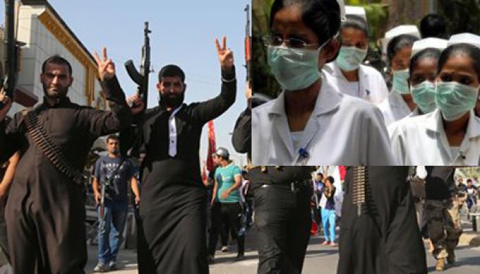 इराकमध्ये केरळच्या 46 नर्स फसल्यात