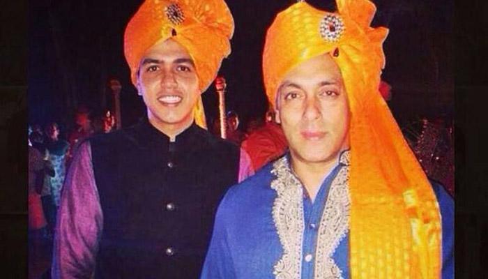 Salman Khan at Pulkit Samrat`s wedding