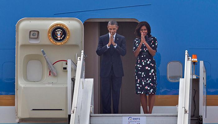 &#039;मैत्री&#039;चा हात हातात घेऊन सौदी अरबसाठी ओबामा रवाना