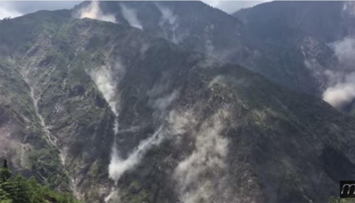नेपाळच्या दुसऱ्या भूकंपात झालेल्या भूस्खलनाचा भयानक व्हिडिओ