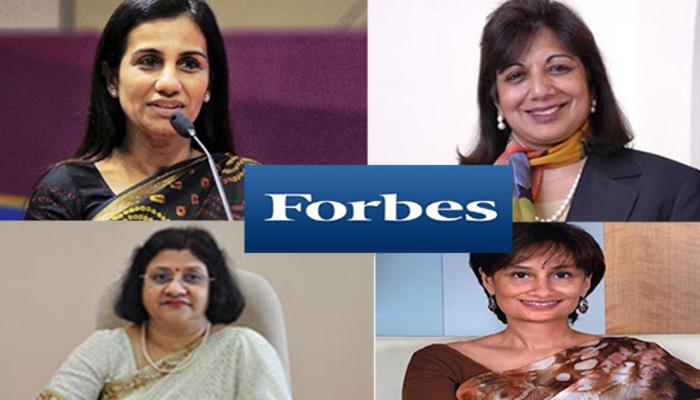 &#039;फोर्ब्स&#039; टॉप 10 शक्तीशाली महिलांमध्ये चार भारतीय