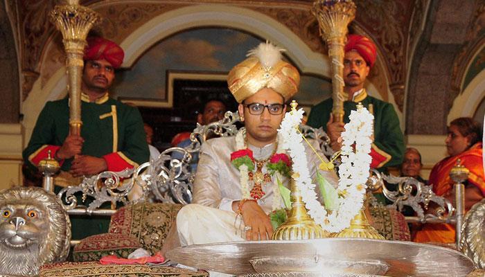 Mysuru`s new King Yaduveer Krishnanadatta Chamaraja Wadiyar`s coronation ceremony