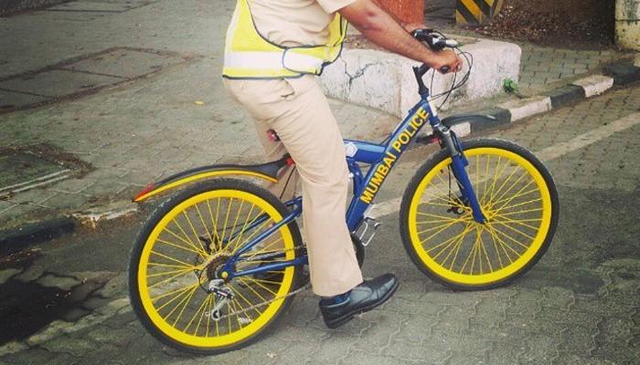 पेट्रोलिंगसाठी मुंबई पोलिसांना सायकल