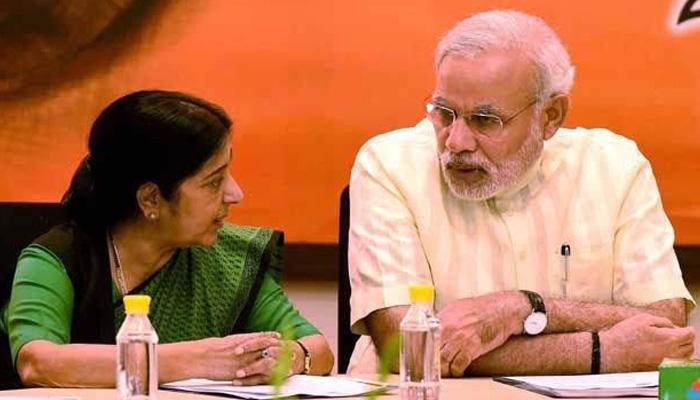 सुषमा स्वराज-ललित मोदी प्रकरणी पंतप्रधान गप्प का? काँग्रेसचा सवाल