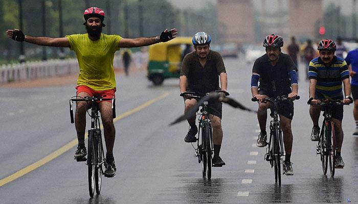 Rain Lashes Delhi