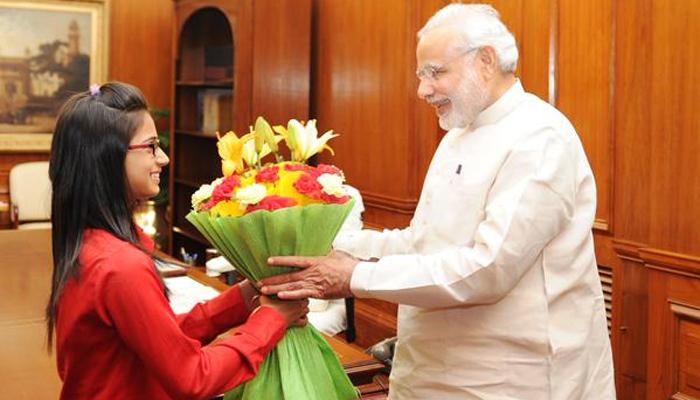&#039;गीता चॅम्पियन&#039; मरिअमची पंतप्रधानांनी घेतली भेट!