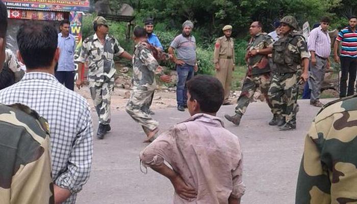 BSFच्या ताफ्यावर दहशतवादी हल्ला, 2 जवान शहीद