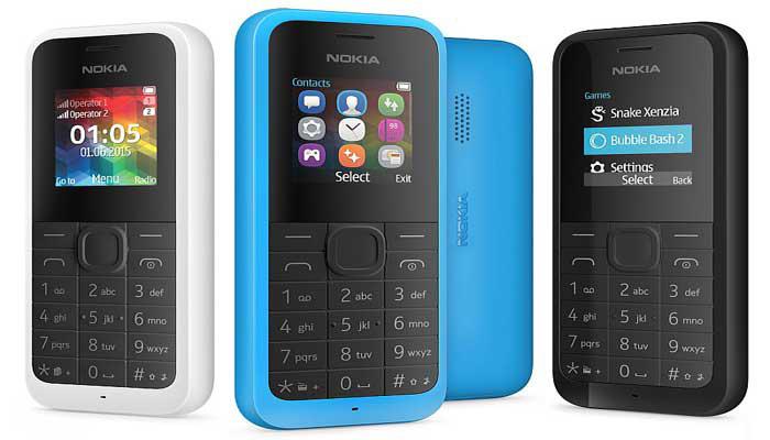नोकिया १०५ ड्युअल सिम फोन लॉन्च , किंमत अवघी १४१९ रुपये!