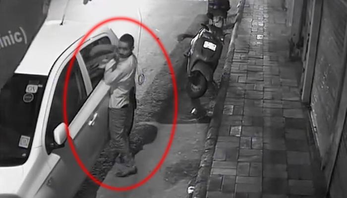 CCTV फूटेज : खबरदार, गाडीत किंमत वस्तू सोडून गेलात तर...