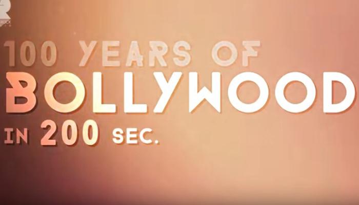 व्हिडीओ | बॉलीवूडचा शंभर वर्षांचा पट फक्त २०० सेकंदात