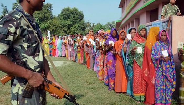 बिहारमध्ये चौथ्या टप्प्याच्या मतदानाला सुरूवात