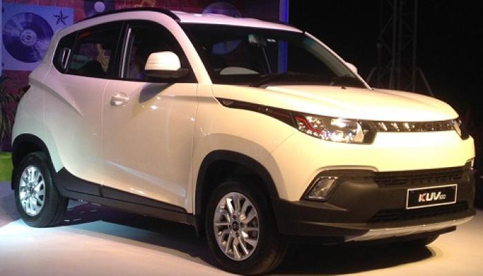 साडे चार लाखांत महिंद्राची नवी SUV &#039;KUV100&#039; लॉन्च 