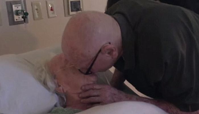 व्हिडिओ : मरणासन्न पत्नीसाठी ९२ वर्षीय वृद्धानं गायलं गाणं!