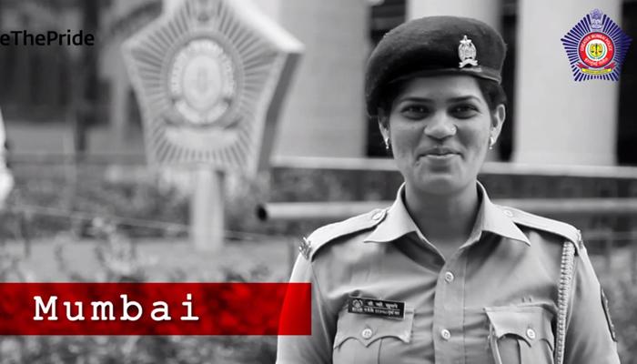 मुंबई पोलीस दलातील महिलांना पोलीस दलाचा अनोखा सलाम