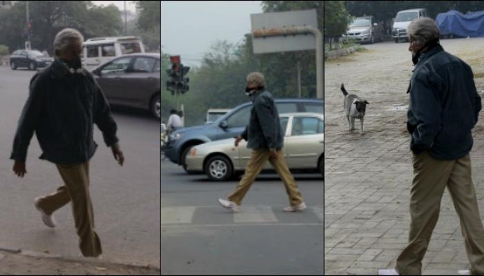 दिल्लीच्या रस्त्यावर फिरत होते बिग बी... कोणी नाही ओळखले