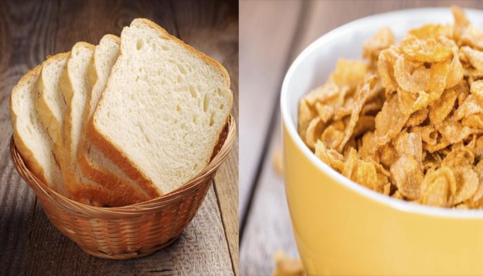 नाश्त्यामध्ये ब्रेड, कॉर्नफ्लेक्स खाणे शरीरासाठी हानिकारक