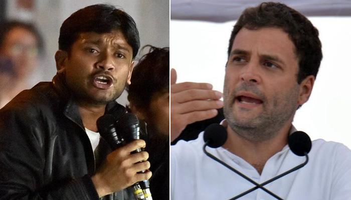 कन्हैय्या कुमारने घेतली राहुल गांधींची भेट 