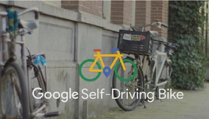 गुगलची ही सायकल चालकाविना चालते