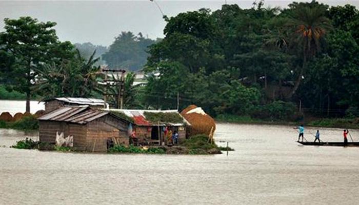 आसाममध्ये जोरदार पावसानंतर भूस्खलनाने १० ठार