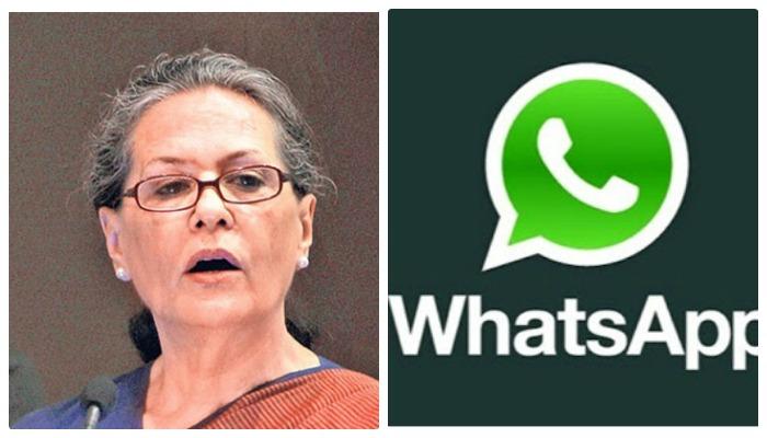 WhatsApp ग्रुपवर सोनिया गांधी यांचा आपत्तीजनक फोटो, हाणामारीत एकाचा मृत्यू 