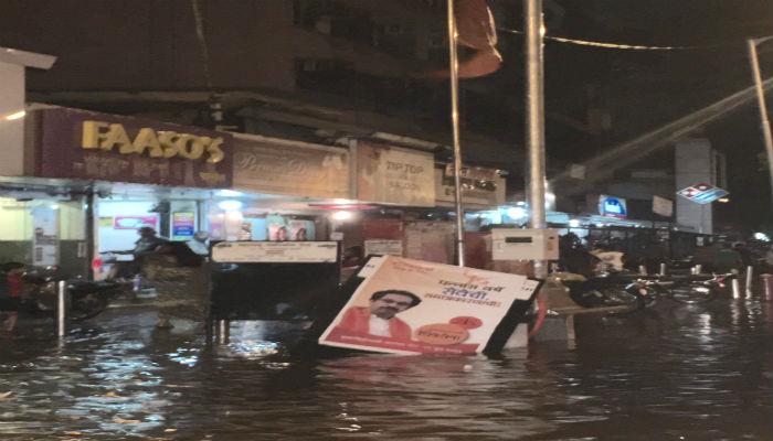 पहिल्याच पावसात मुंबईची तुंबई