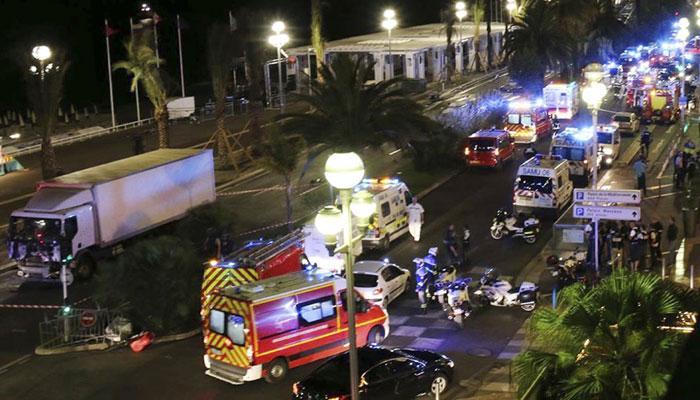 फ्रान्सच्या नीस शहरात दहशतवादी हल्ला