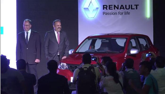 Renaultची 1000 सीसी ची नवी KWID कार लॉन्च,  किंमत 3.95 लाख रुपये