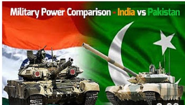 भारत पाकिस्तानच्या सैन्य ताकदीची तुलना 