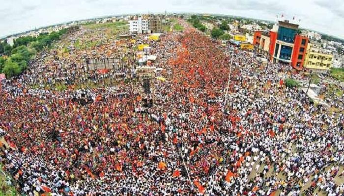  पुणे आणि यवतमाळमध्ये मराठा क्रांती मोर्चा