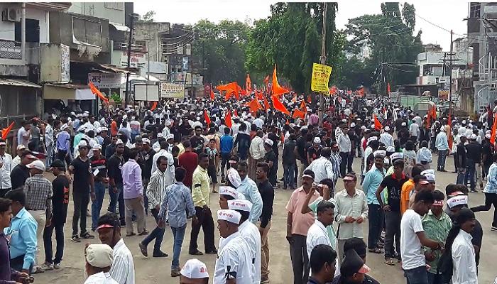 मराठा क्रांती मोर्चाचं वादळ नंदूरबारमध्ये