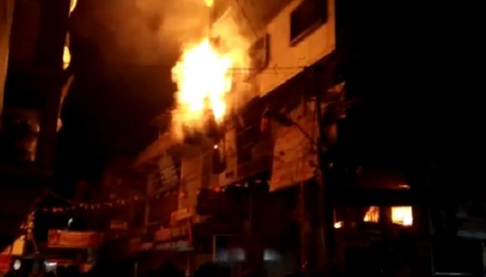 गोंदियात हॉटेलला आग, आगीत ७ जणांचा मृत्यू