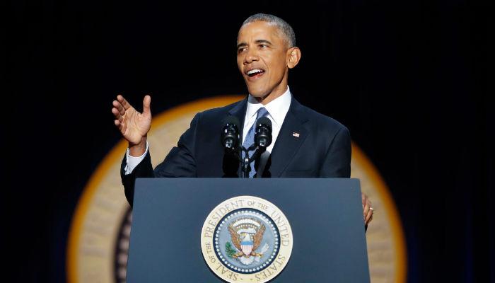 VIDEO : बराक ओबामांचं निरोपाचं भाषण