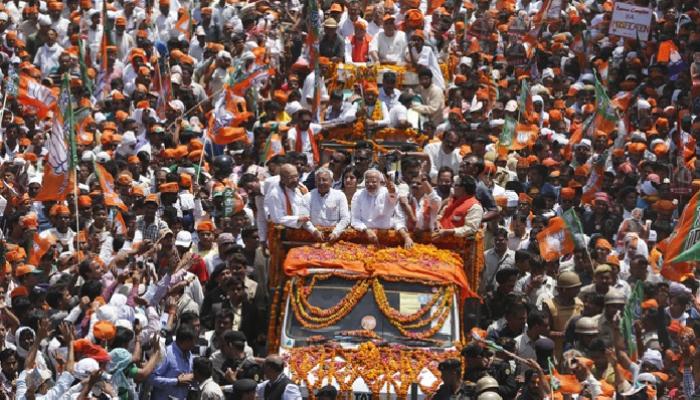 उत्तर प्रदेशात २०१४ पेक्षाही मोठी लाट - अमित शाह