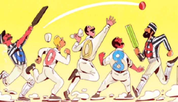 गूगल डूडलचा पहिल्या कसोटी क्रिकेटला सलाम, 140 वर्षे कसोटीला पूर्ण