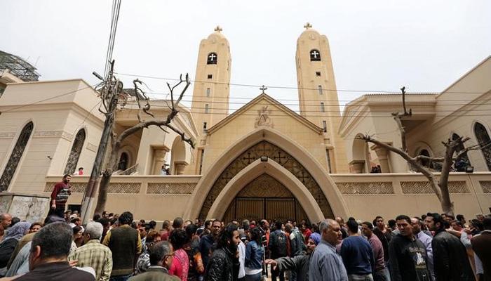 इजिप्तच्या दोन शहरात चर्चमध्ये स्फोट