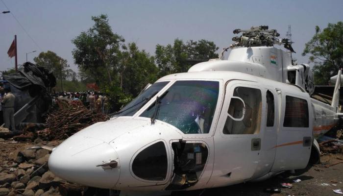 अपघात झालेल्या मुख्यमंत्र्यांच्या हेलिकॉप्टरमध्ये दोष