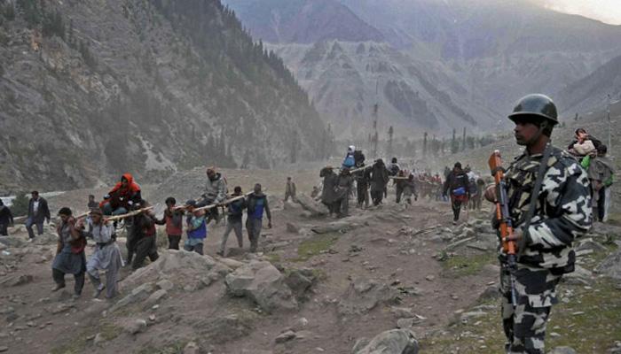 अमरनाथ दहशतवादी हल्ल्यातील मृतांची संख्या ८ वर