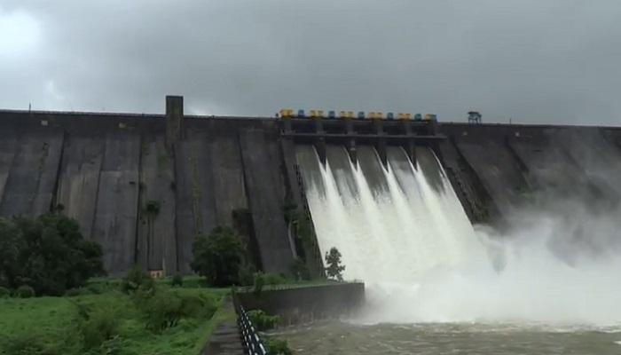 भातसा धरणाच्या पाणीसाठ्यात वाढ, धरणाचे ५ दरवाजे उघडले