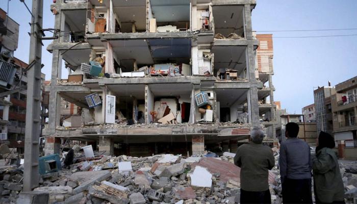 इराण-इराक भूकंपातील मृतांची संख्‍या ४५० वर