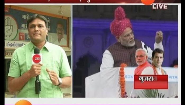 गुजरात निवडणुकीत मोदींच्या सभांचा वेग वाढला 